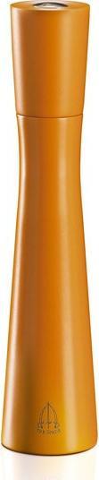 Tre Spade - 26 cm Turandot Series Orange Italian Beech Wood Pepper Mill, Pack of 2 - 43677