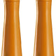 Tre Spade - 26 cm Turandot Series Orange Italian Beech Wood Pepper Mill, Pack of 2 - 43677