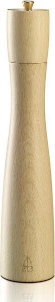 Tre Spade - 30 cm Tancredi Series Light Italian Beech Wood Pepper Mill, Pack of 2 - 43684