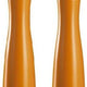 Tre Spade - 30 cm Tancredi Series Orange Italian Beech Wood Pepper Mill, Pack of 2 - 43686