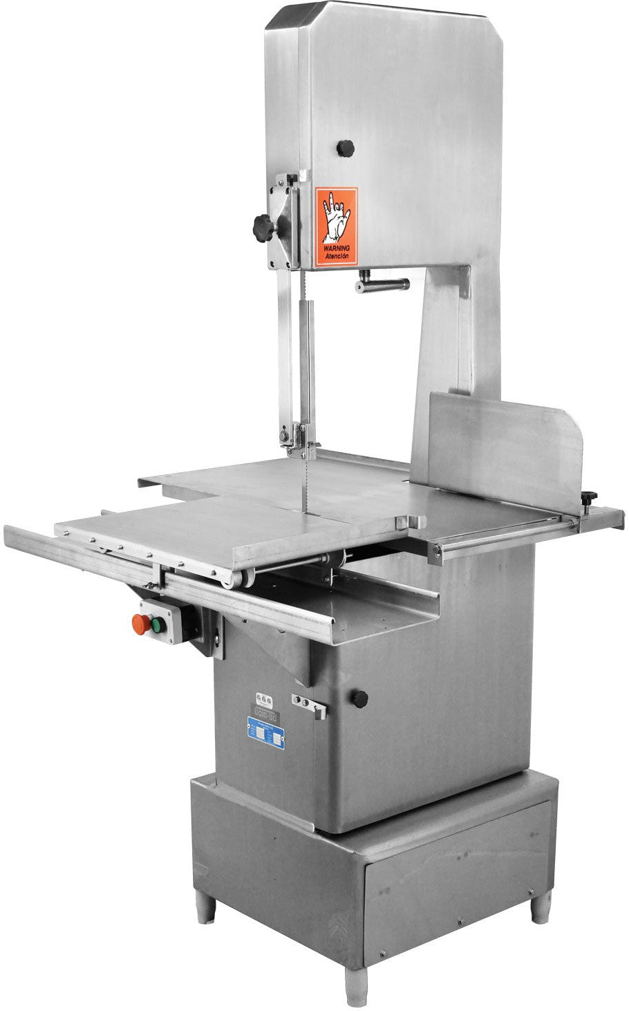 Trento - 3 Hp Stainless Steel Floor Band Saw With 126" Blade Length - 45979