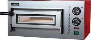 Trento - Compact 23" Stainless Steel Single Chamber Pizza Oven with 13.75″ Chamber - 46724