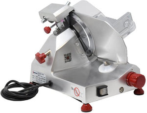 Trento - Elite 8” Belt Drive Meat Slicer 0.20 HP Motor with Fixed Blade Sharpener - MS-IT-0195-S