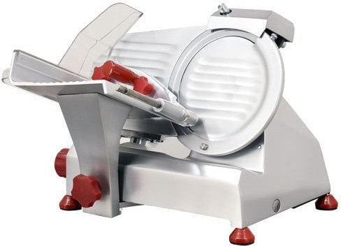 Trento - Elite 8” Belt Drive Meat Slicer 0.20 HP Motor with Fixed Blade Sharpener - MS-IT-0195-S