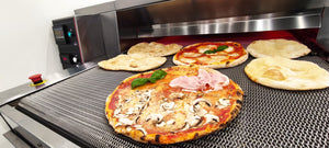 Trento - Pizzagroup Dragon High Productivity Static Conveyor Pizza Oven with 24″ Wide Belt - 47575