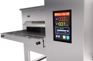 Trento - Stainless Steel Ventilated Tunnel Conveyor Oven and Stainless Steel Stand with Wheels - CE-IT-0500