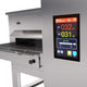 Trento - Stainless Steel Ventilated Tunnel Conveyor Oven and Stainless Steel Stand with Wheels - CE-IT-0500