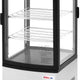 Turbo Air - 17" Diamond Show Case Glass Sided Pass-Thru Countertop Display Refrigerator - CRT-77-2R-N