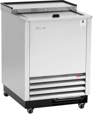 Turbo Air - 24.7" Super Deluxe Glass Chiller & Froster with 1 Stainless Steel Lid - TBC-24SD-GF-N6