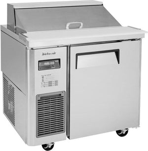 Turbo Air - 36" Side Mount Compressor Refrigerated Sandwich Prep Table with 1 Door - JST-36-N