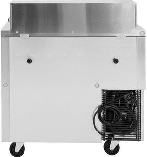 Turbo Air - 36" Side Mount Compressor Refrigerated Sandwich Prep Table with 1 Door - JST-36-N