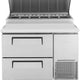 Turbo Air - 44" Pizza Prep Table with 2 Drawers - TPR-44SD-D2-N