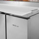 Turbo Air - 44" Pizza Prep Table with 2 Drawers - TPR-44SD-D2-N