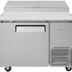 Turbo Air - 44" Super Deluxe Refrigerated Pizza Prep Table with 1 Solid Door - TPR-44SD-N