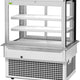 Turbo Air - 47" Square Glass Three Tier Drop-In Refrigerated Bakery Display Case - TBP48-54FDN