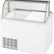 Turbo Air - 47" White Low Curved Glass Ice Cream Dipping Cabinet - TIDC-47W-N