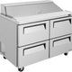 Turbo Air - 48" Refrigerated Sandwich Prep Table with 4 Drawers - TST-48SD-D4-N