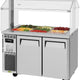 Turbo Air - 48" Stainless Steel Refrigerated Buffet Display Table With Two Solid Doors - JBT-48-N