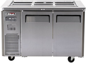 Turbo Air - 48" Stainless Steel Refrigerated Buffet Display Table With Two Solid Doors - JBT-48-N