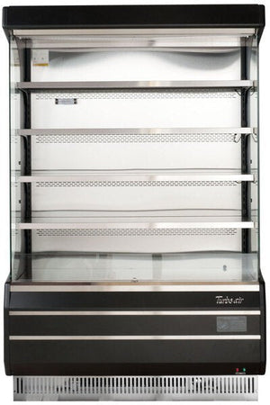 Turbo Air - 51" Full Size Black Refrigerated Air Curtain Merchandiser - TOM-50B-N