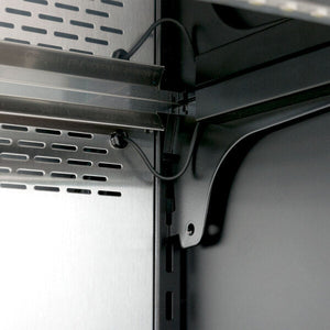 Turbo Air - 51" Full Size Black Refrigerated Air Curtain Merchandiser - TOM-50B-N