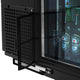 Turbo Air - 61" Narrow Back Bar Cooler with 2 Black Glass Doors - TBB-24-60SGD-N