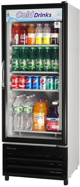 Turbo Air - 62.75" White Refrigerated Glass Door Merchandiser with LED Lighting - TGM-11RV-N6