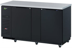 Turbo Air - 69" Super Deluxe Back Bar Cooler with 2 Solid Doors - TBB-3SBD-N6