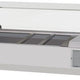 Turbo Air - E-Line 47" Stainless Steel Refrigerated Countertop Salad Prep Table with Clear Hood - CTST-1200G-13-N