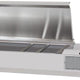 Turbo Air - E-Line 47" Stainless Steel Refrigerated Countertop Salad Prep Table with GN Pans - CTST-1200-13-N