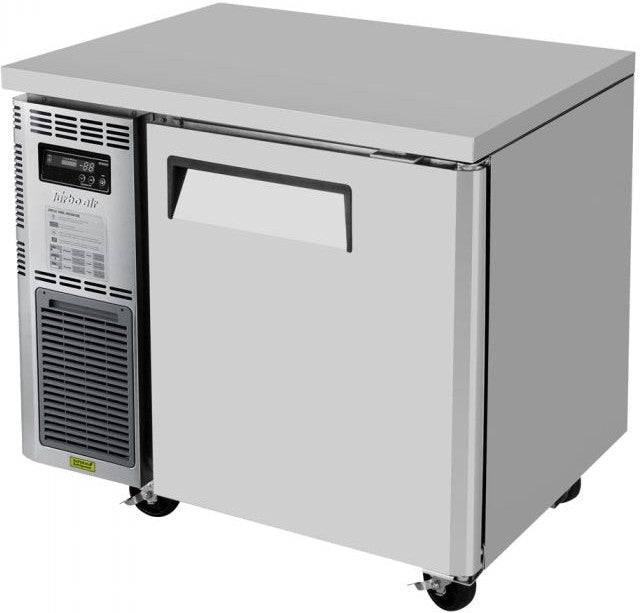 Turbo Air - J Series 36" Undercounter Refrigerator with Side Mounted Compressor and 1 Solid Door - JUR-36-N6