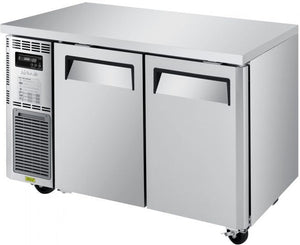 Turbo Air - J Series 48" Narrow Undercounter Freezer with Side Mounted Compressor with 2 Doors - JUF-48S-N