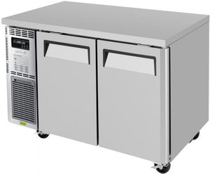 Turbo Air - J Series 48" Undercounter Freezer with Side Mounted Compressor with 2 Doors - JUF-48-N