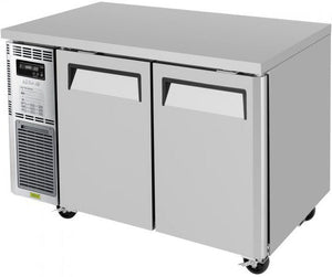 Turbo Air - J Series 48" Undercounter Refrigerator with Side Mounted Compressor with 2 Solid Doors - JUR-48-N6