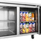 Turbo Air - J Series 60" Narrow Undercounter Refrigerator with Side Mounted Compressor and 2 Solid Doors - JUR-60S-N6