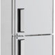 Turbo Air - M3 Series 25" One Section Dual Temperature Reach-In Refrigerator / Freezer with 2 Half-Doors - M3RF19-2-N