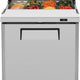 Turbo Air - M3 Series 28" Stainless Steel Refrigerated Sandwich Prep Table with 1 Door - MST-28-N