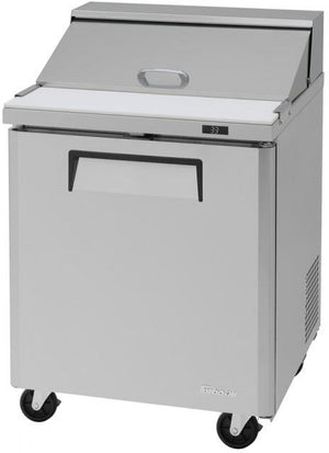 Turbo Air - M3 Series 28" Stainless Steel Refrigerated Sandwich Prep Table with 1 Door - MST-28-N