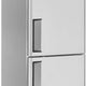 Turbo Air - M3 Series 29" Solid Half Door Stainless Steel Reach-In Refrigerator with Left Hinged Door - M3R24-2-N-L