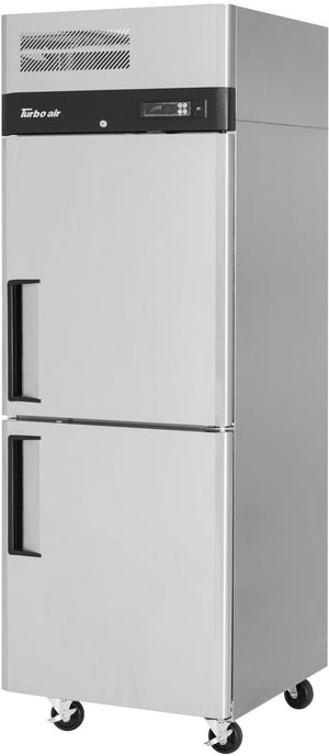 Turbo Air - M3 Series 29" Stainless Steel Reach-In Freezer With 2 Solid Half-Doors - M3F24-2-N