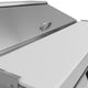 Turbo Air - M3 Series 48" Stainless Steel Refrigerated Sandwich Prep Table with 2 Doors - MST-48-N