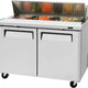 Turbo Air - M3 Series 48" Stainless Steel Refrigerated Sandwich Prep Table with 2 Doors - MST-48-N