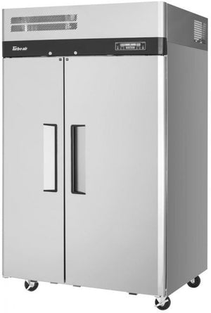 Turbo Air - M3 Series 50" Solid Door Dual Temperature Reach-In Freezer / Refrigerator with 2 Solid Doors - M3RF45-2-N