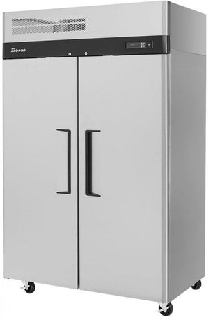 Turbo Air - M3 Series 52" Solid Door Stainless Steel Reach-In Refrigerator with 2 Solid Doors - M3R47-2-N