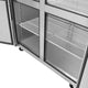 Turbo Air - M3 Series 52" Solid Door Stainless Steel Reach-In Refrigerator with 2 Solid Doors - M3R47-2-N