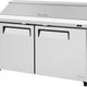 Turbo Air - M3 Series 60" Stainless Steel Refrigerated Sandwich Prep Table with 2 Doors - MST-60-N