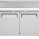 Turbo Air - M3 Series 60" Stainless Steel Refrigerated Sandwich Prep Table with 2 Doors - MST-60-N