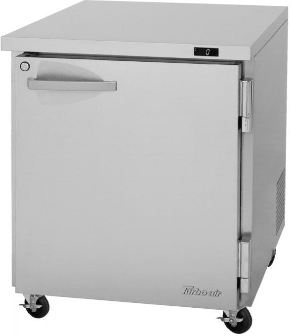 Turbo Air - PRO Series 27.5" Undercounter Freezer with 1 Solid Door - PUF-28-N