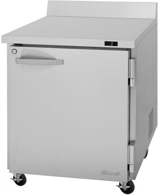 Turbo Air - PRO Series 27.5" Undercounter Worktop Freezer with 1 Solid Door - PWF-28-N