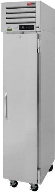 Turbo Air - Pro Series 18" Reach-In Slim Line Refrigerator with 1 Solid Door - PRO-12R-N